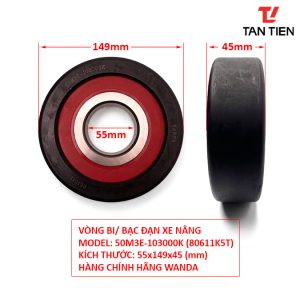 Vòng Bi Xe Nâng 50M3E-103000K 80611K5T