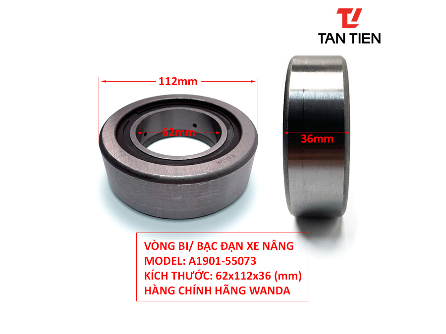 Vòng Bi Xe Nâng A1901-55073 Vòng Bi Xe Nâng A1901-55073