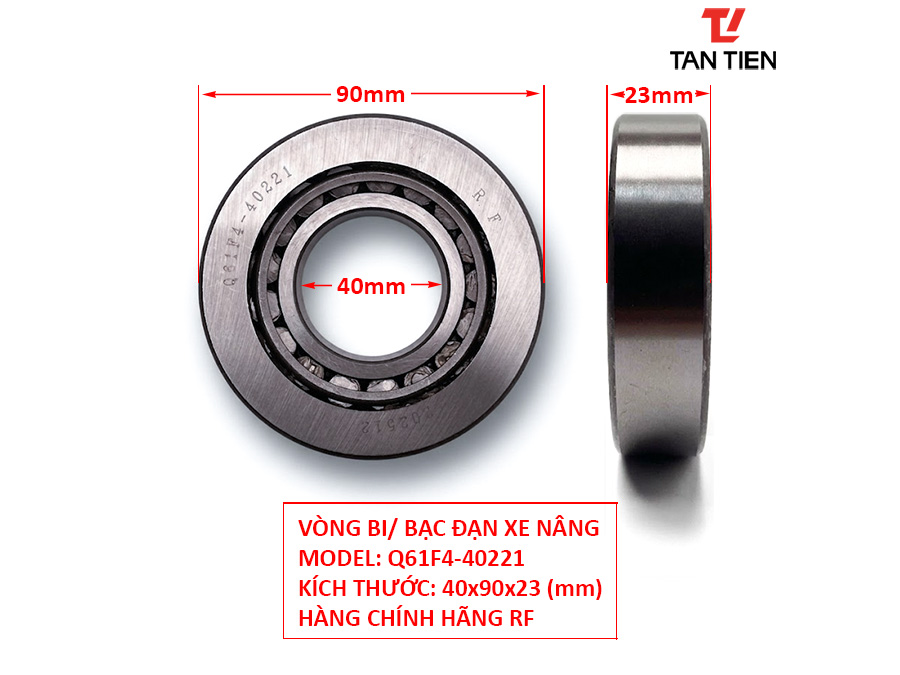 Vòng bi xe nâng Q61F4-40221 Vòng bi xe nâng Q61F4-40221