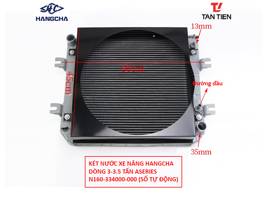 Két Nước Làm Mát Xe Nâng Hangcha Két Nước Làm Mát Xe Nâng Hangcha