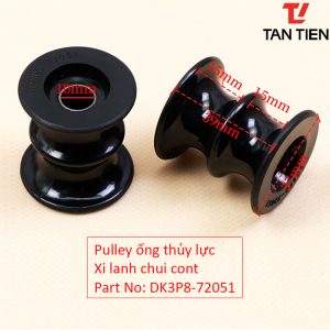 Pulley dây thủy lực xi lanh chui container
