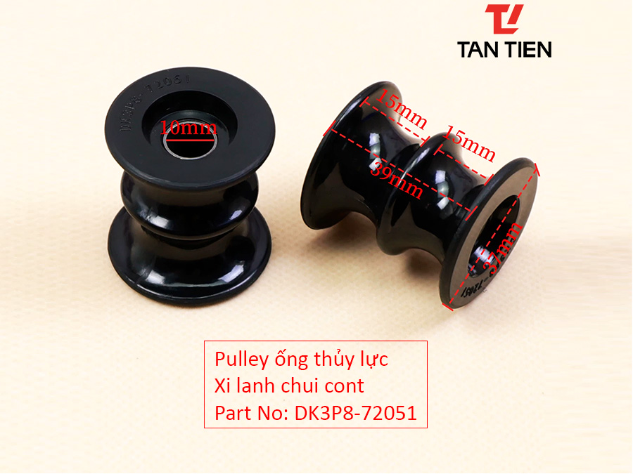 Pulley dây thủy lực xi lanh chui container Pulley dây thủy lực xi lanh chui container