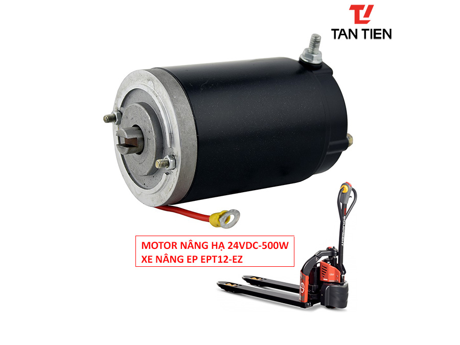 Motor nâng hạ xe nâng 24V-500W Motor nâng hạ xe nâng 24V-500W